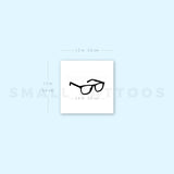 Eyeglasses Temporary Tattoo (Set of 3)