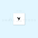 Small Hummingbird Temporary Tattoo (Set of 3)