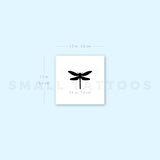 Little Dragonfly Temporary Tattoo (Set of 3)