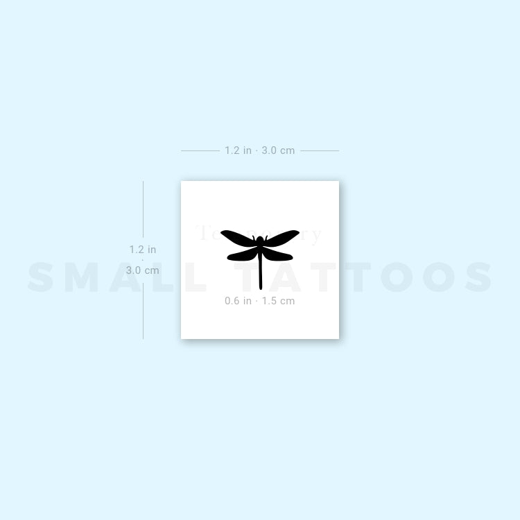 Little Dragonfly Temporary Tattoo (Set of 3)