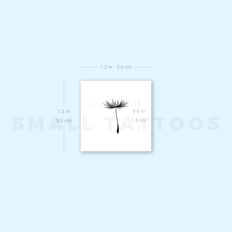 Dandelion Seed Temporary Tattoo (Set of 3)