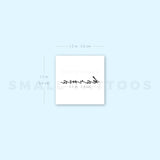 'Karma' Temporary Tattoo (Set of 3)