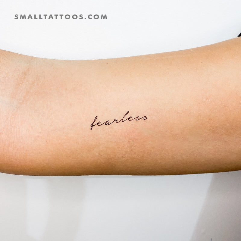 Fearless | Tattoo Font