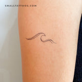 Wave Temporary Tattoo by 1991.ink (Set of 3)