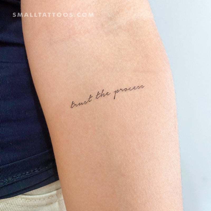 Trust tattoo idea | Tattoos for women, Tattoos, Subtle tattoos