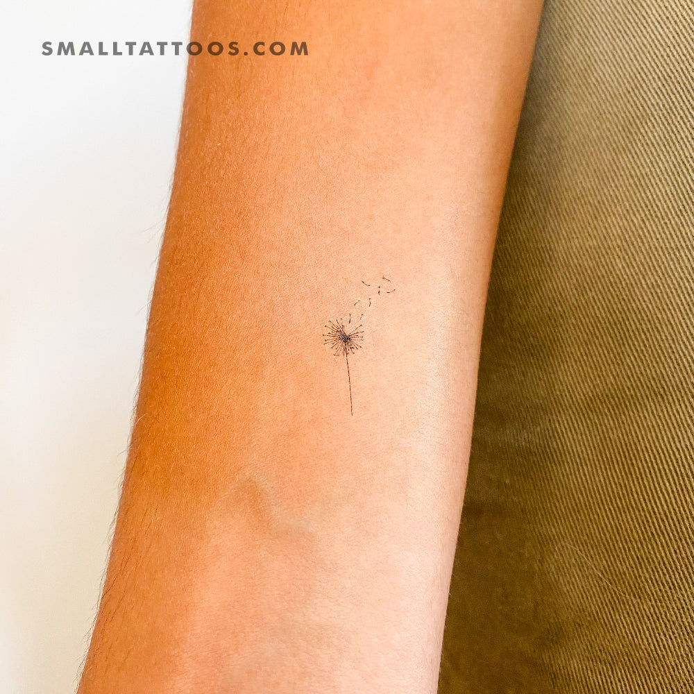 Small Dandelion Temporary Tattoo (Set of 3)