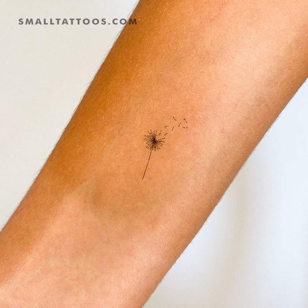 Small Dandelion Temporary Tattoo (Set of 3)