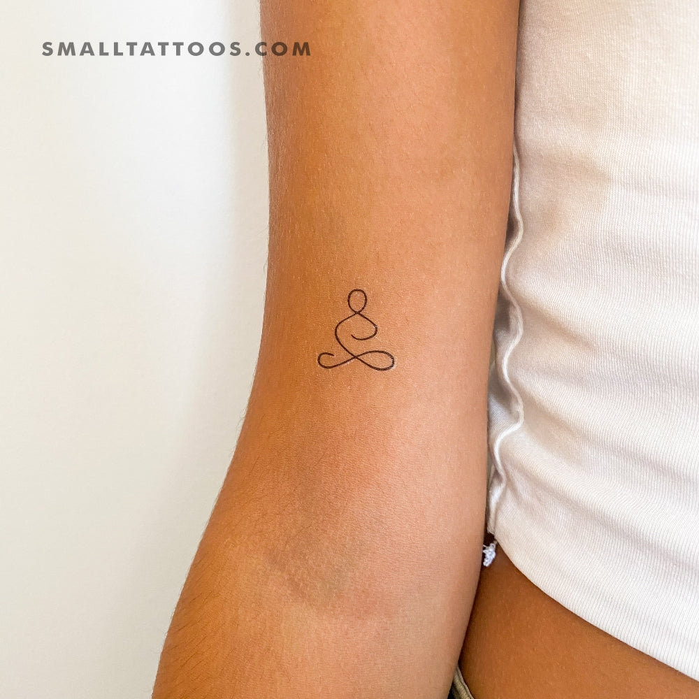 Meditation Temporary Tattoo (Set of 3)