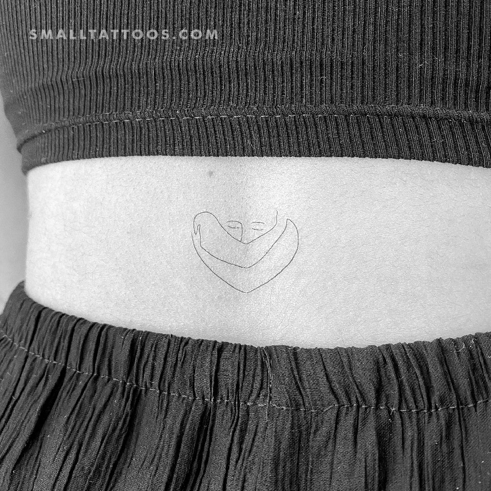 Tatuaje temporal "Love Myself" (juego de 3)