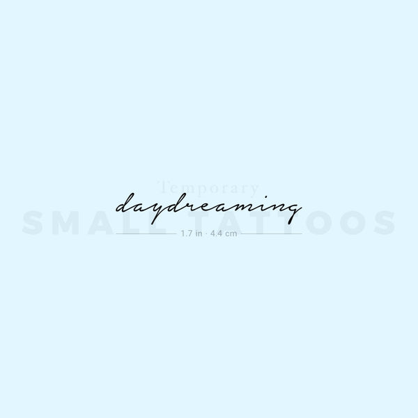 Daydreaming Temporary Tattoo (Set of 3)