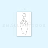 Luna by Jakenowicz Temporary Tattoo - Set of 3