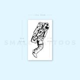 Cosmonaut Temporary Tattoo (Set of 3)