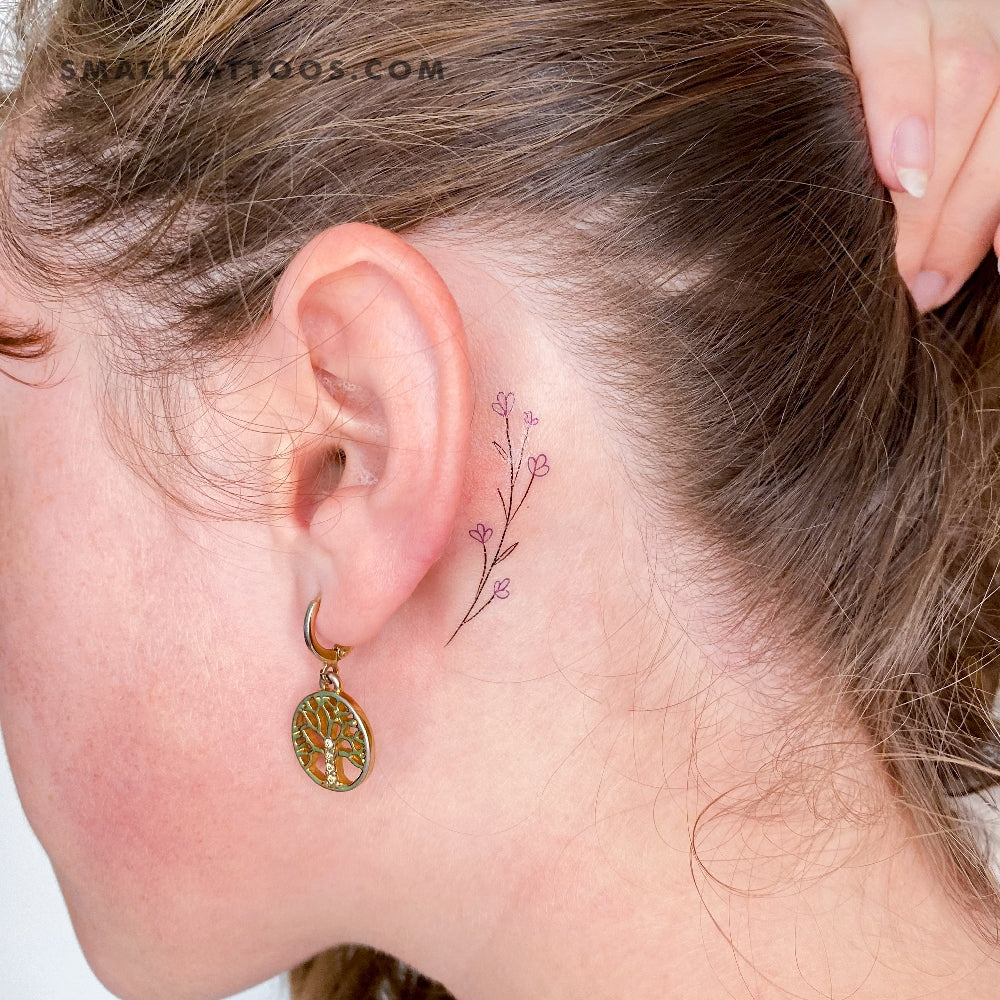Gypsophila Temporary Tattoo (Set of 3)