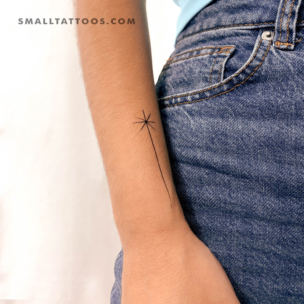 Shooting Star Temporary Tattoo (Set of 3)