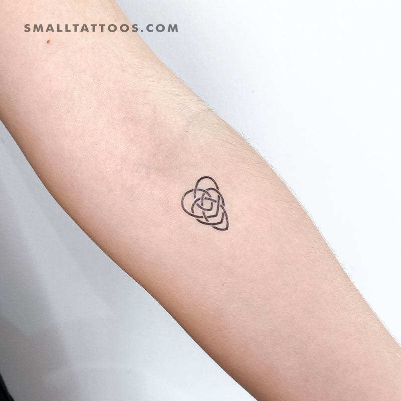 Mother And Child Symbol Temporary Tattoo (Set of 3) – Small Tattoos