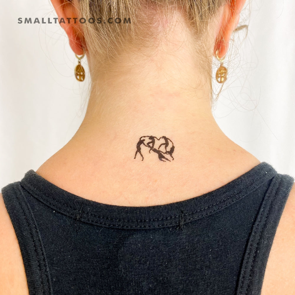 Tatuaje temporal de Matisse Dance - Juego de 3