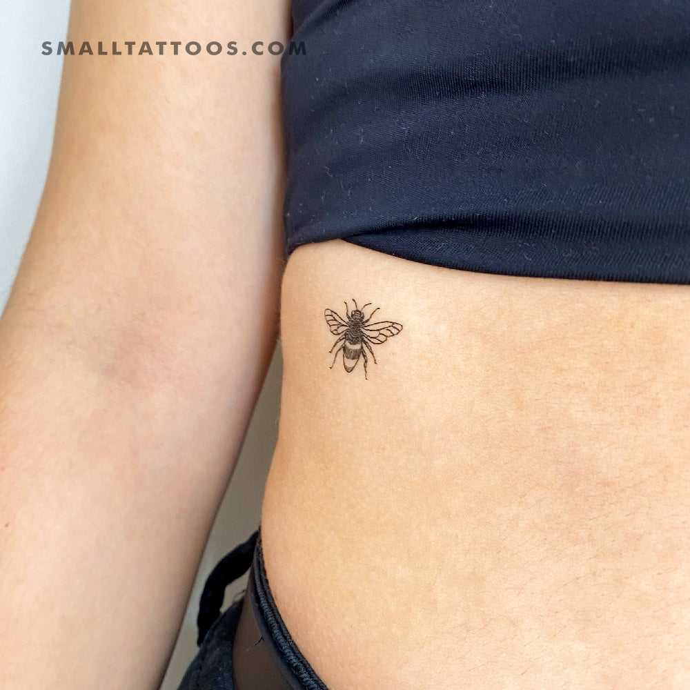 Tatuaje temporal de abeja de miel - Juego de 3