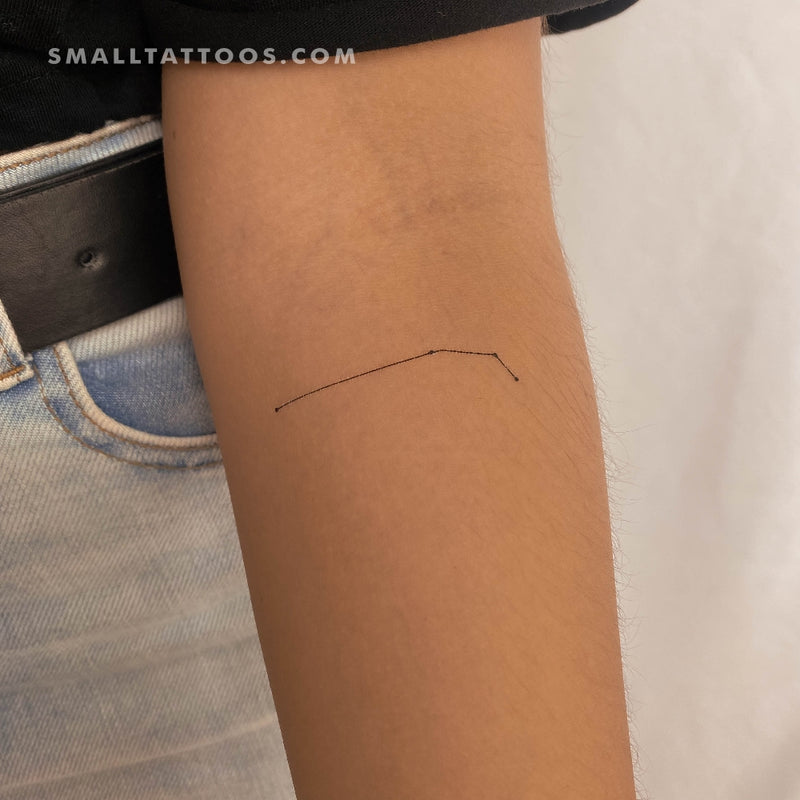 Leo Constellation Temporary Tattoo Sticker - OhMyTat