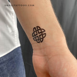 Shield Knot Temporary Tattoo (Set of 3)