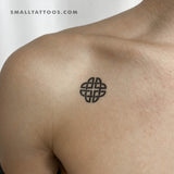 Shield Knot Temporary Tattoo (Set of 3)