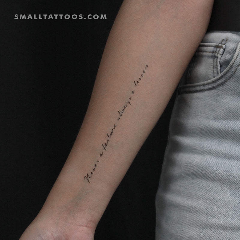Sayings for Your Next Quote Tattoo | Tattooaholic.com