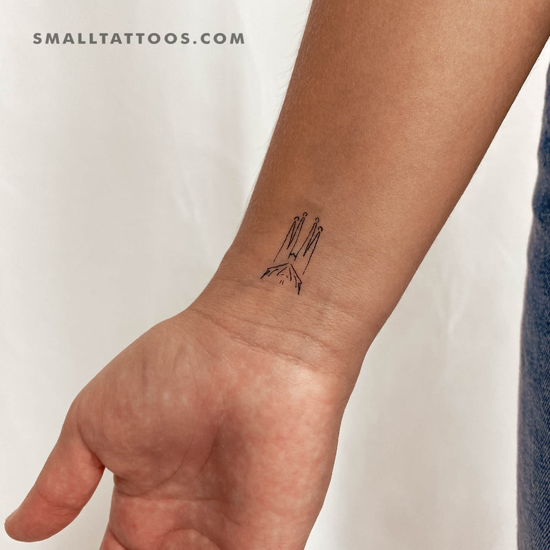 Sagrada Família Temporary Tattoo (Set of 3)