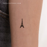Eiffel Tower Temporary Tattoo (Set of 3)