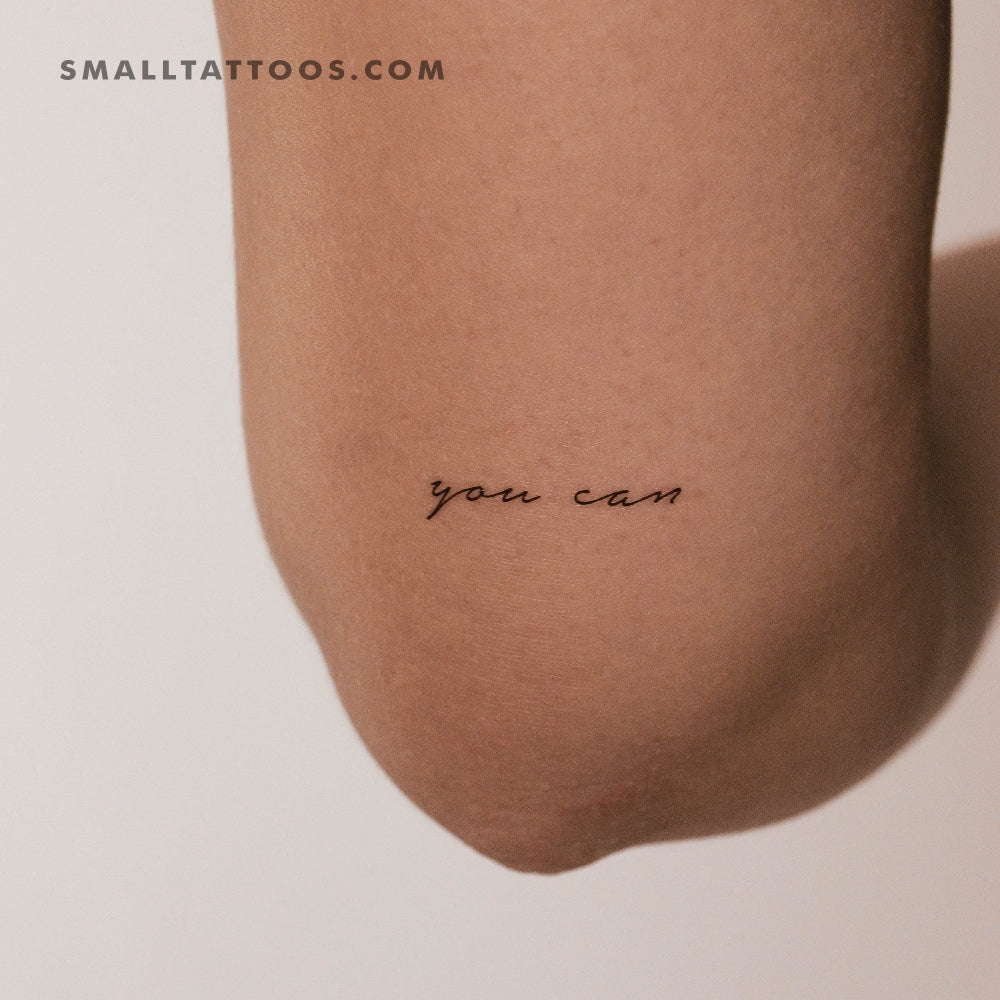 Puedes hacerte un tatuaje temporal (juego de 3)