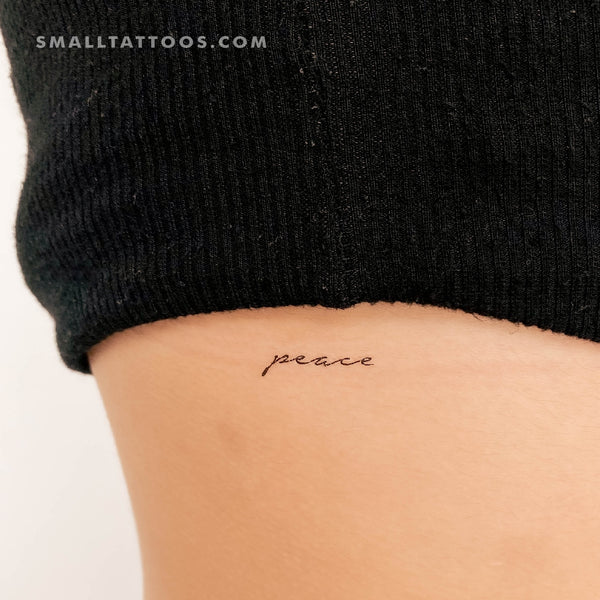 Peace Temporary Tattoo (Set of 3)