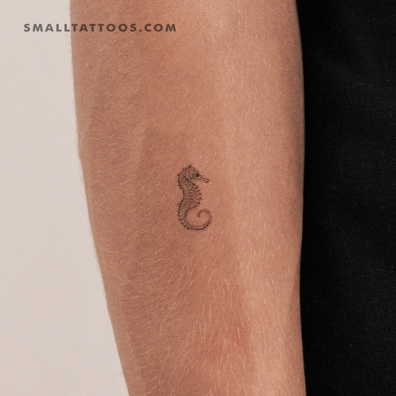 Seahorse Temporary Tattoo (Set of 3)