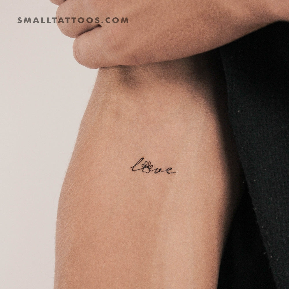 Puppy Love Temporary Tattoo (Set of 3)