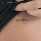 MADE IN HAWAII Temporary Tattoo (Set of 3)