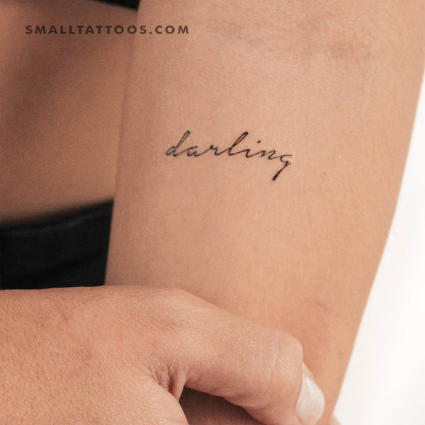 Darling Temporary Tattoo (Set of 3)
