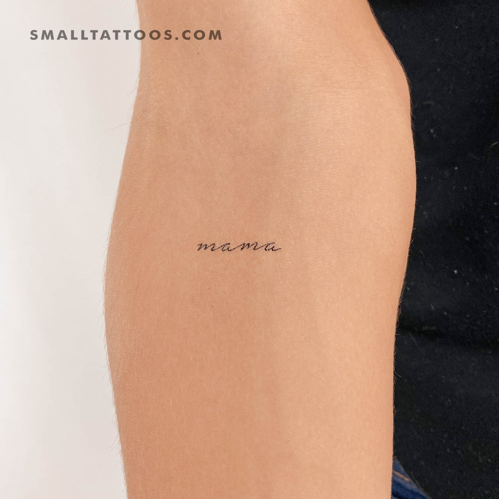 Mama Temporary Tattoo (Set of 3)