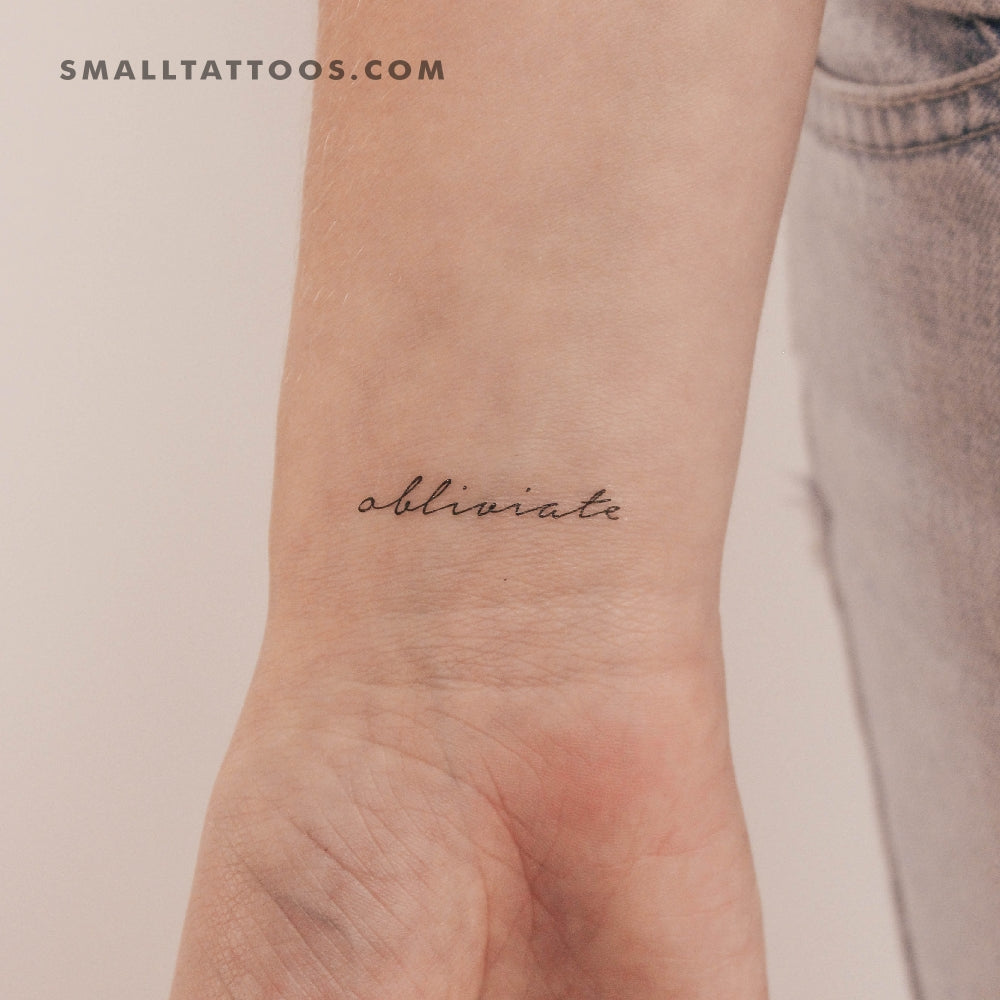 Obliviate Temporary Tattoo (Set of 3)