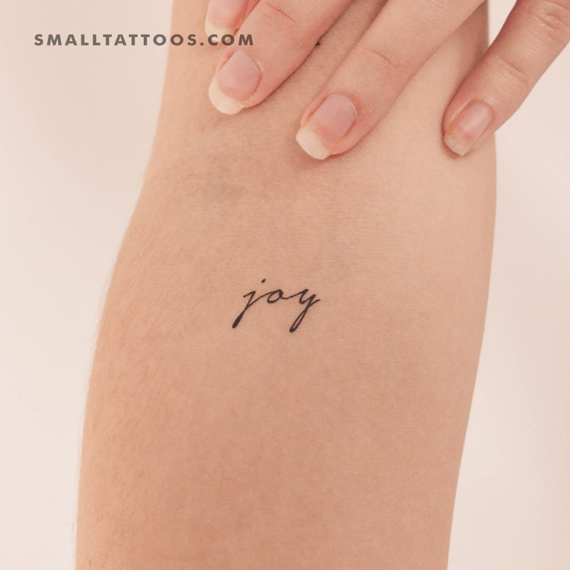 Joy Temporary Tattoo (Set of 3)