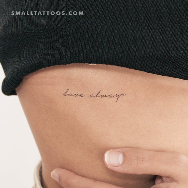 Love Always Temporary Tattoo (Set of 3)