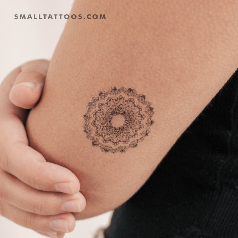 Graceful Mandala Temporary Tattoo – TattooIcon