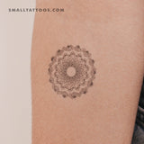 Flowerage Mandala Temporary Tattoo (Set of 3)
