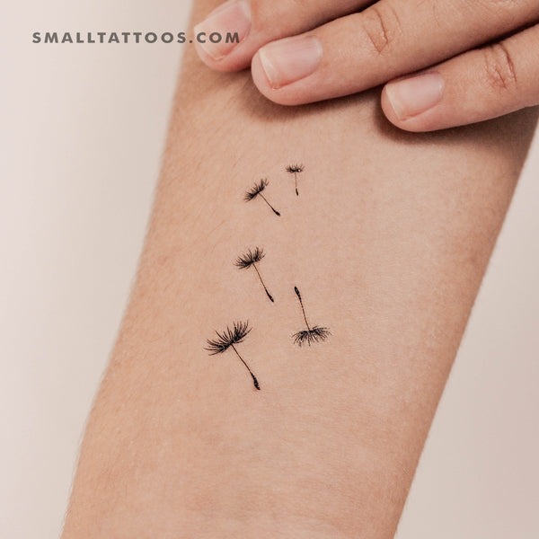 Dandelion Seeds Temporary Tattoo (Set of 3)