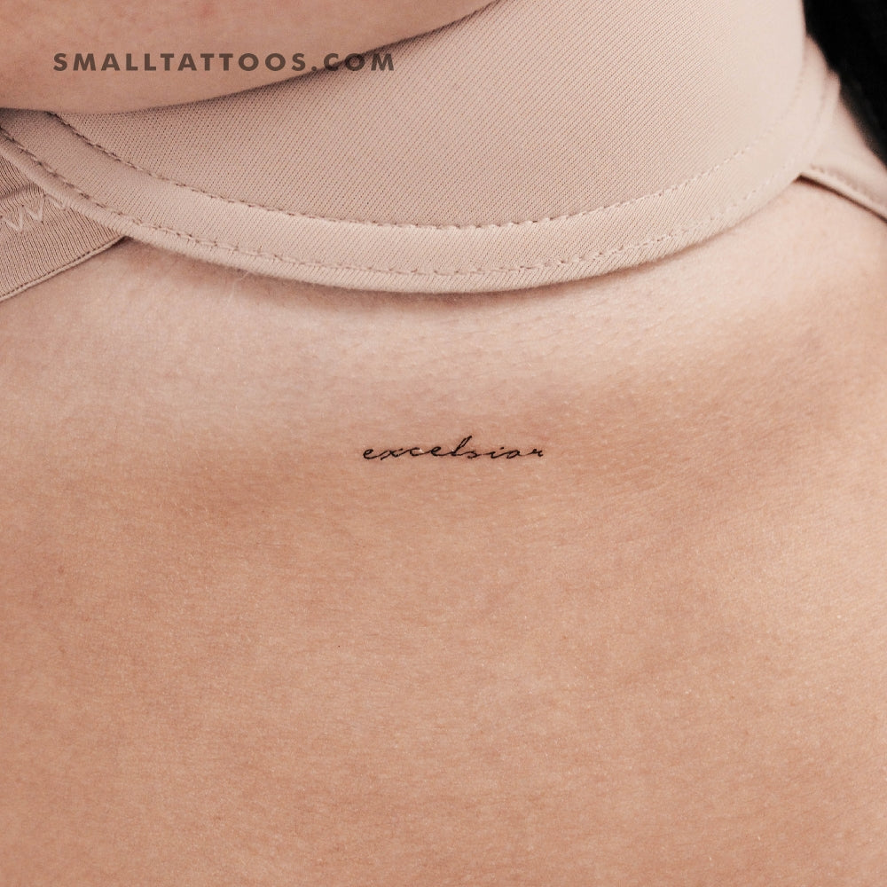 Excelsior Temporary Tattoo (Set of 3)