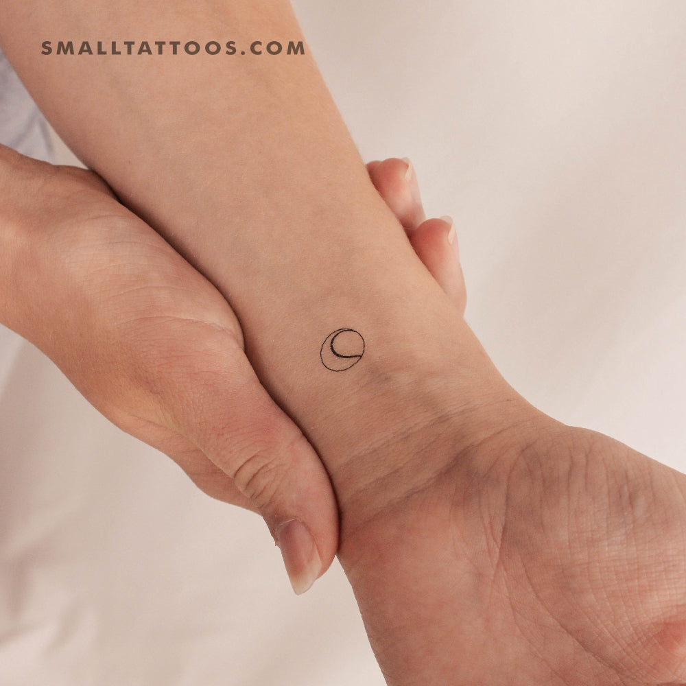 Tennis Ball Temporary Tattoo - Set of 3