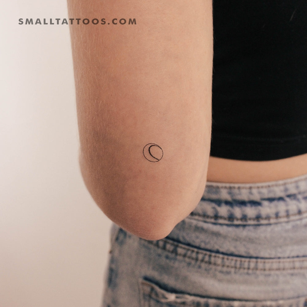 Tennis Ball Temporary Tattoo - Set of 3