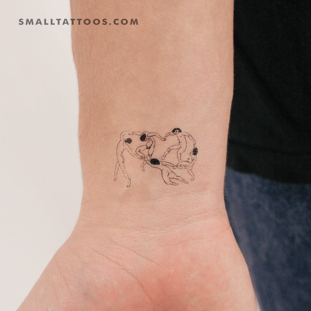 Tatuaje temporal de baile - Juego de 3