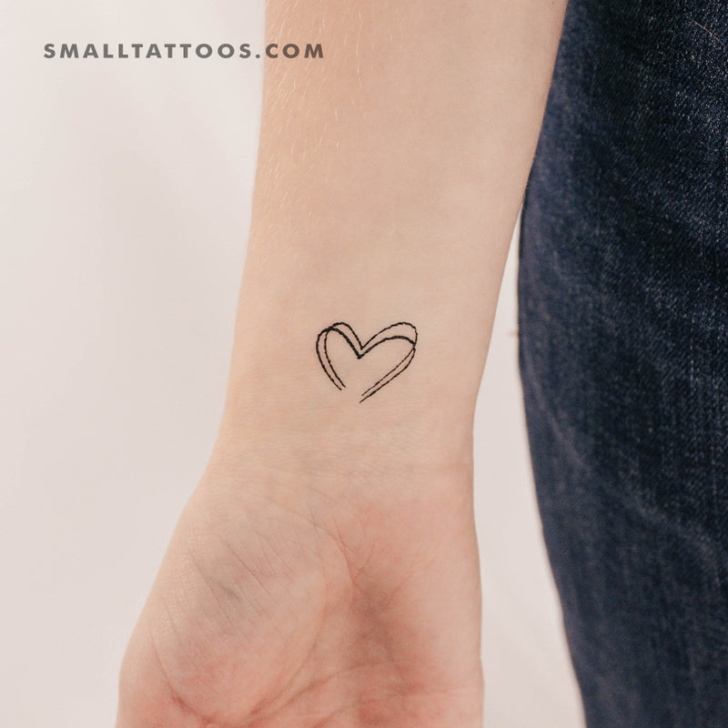 Heart Shaped Fingerprint Tattoo | TikTok