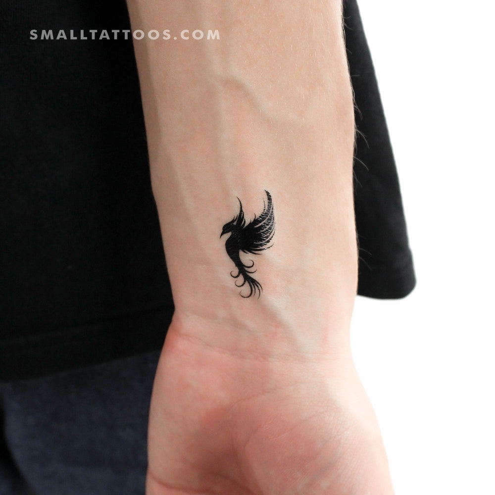Phoenix Temporary Tattoo (Set of 3)