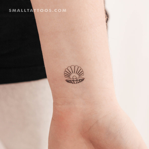 Seashell Tattoo | Tattoo Ideas and Inspiration | sandraxstorm | Tattoos, Seashell  tattoos, Mountain tattoo