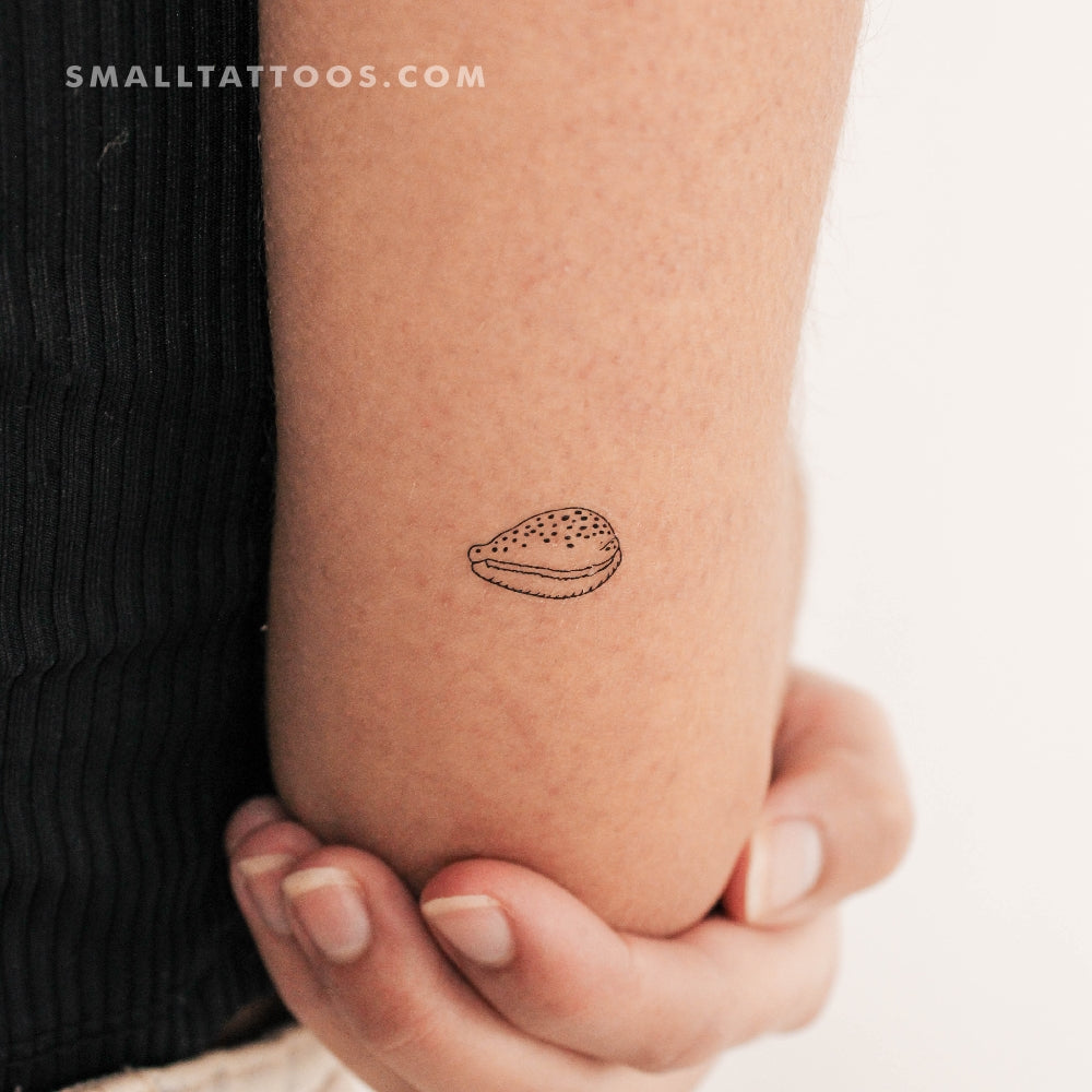 Cowrie Shell Temporary Tattoo (Set of 3)