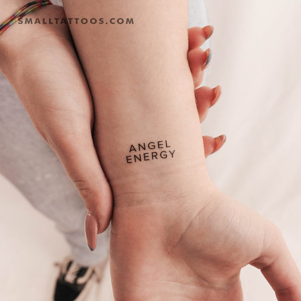 Angel Energy Temporary Tattoo (Set of 3)