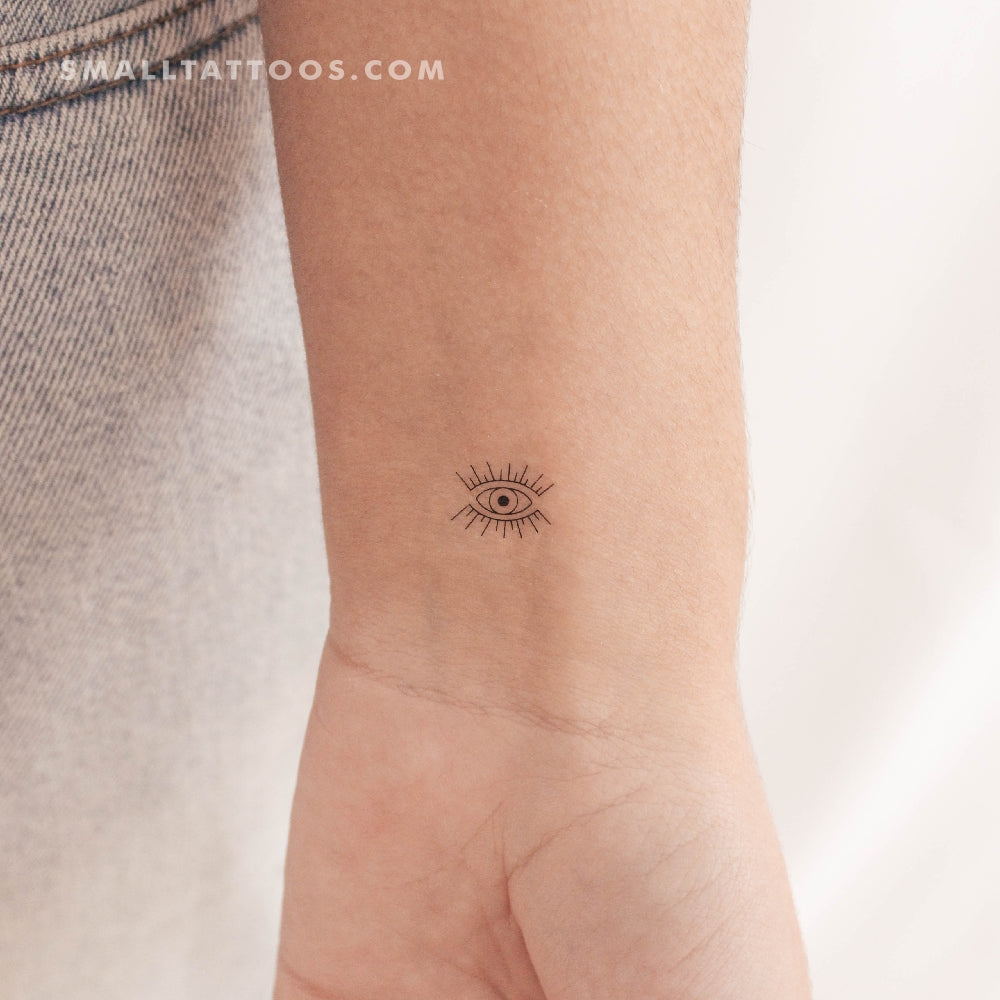 Evil Eye Temporary Tattoo (Set of 3)